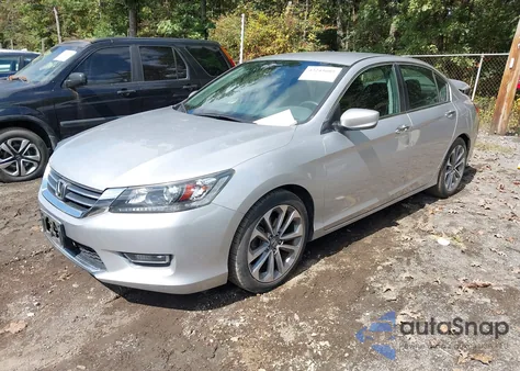2013 Honda Accord Sport из США, поврежденный, VIN 1HGCR2F52DA193254